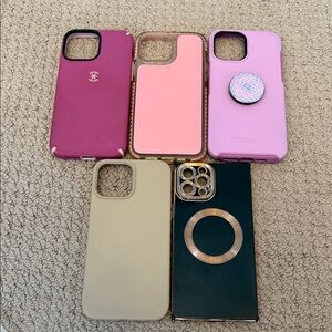 Apple 12 pro max cases. OtterBox and More - Assorted Phone Cases